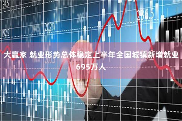 大赢家 就业形势总体稳定上半年全国城镇新增就业695万人